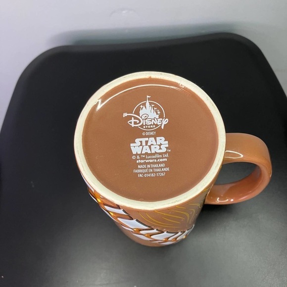 The Disney Store Star Wars Chewbacca Wookiee Utility Belt Tall 20 oz Ceramic Mug - Picture 6 of 8